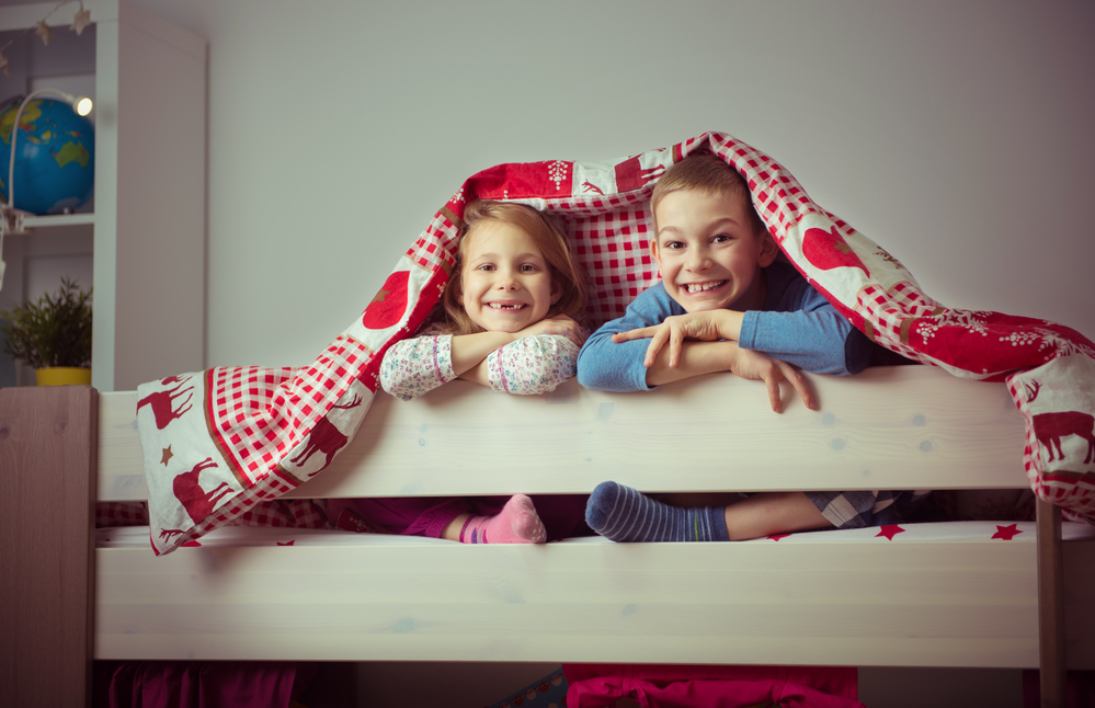 children bunk bed