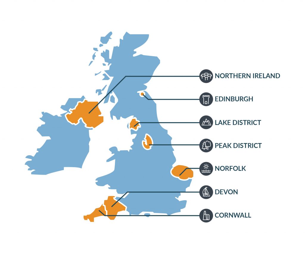 holiday home locations