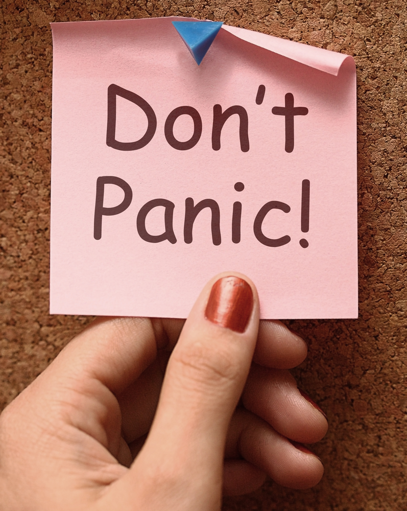 Don't panic post it